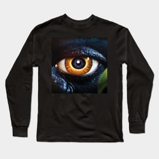 Gorilla Eye Art Long Sleeve T-Shirt